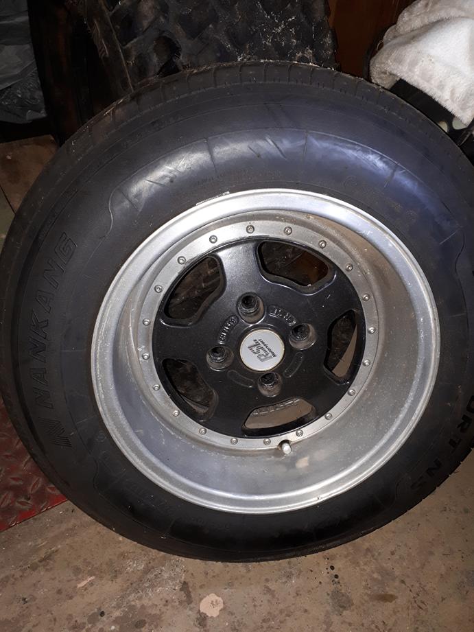 Alu velgen met banden Ford taunus escort capri, Ophalen, 14 inch, Banden en Velgen, Personenwagen