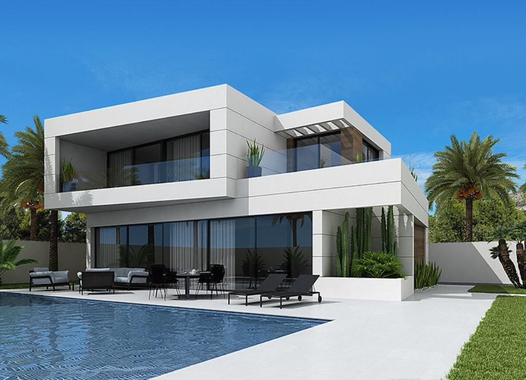 Nieuwbouw villa Costa Blanca, Spanje, CALPE, Woonhuis, 3 kamers