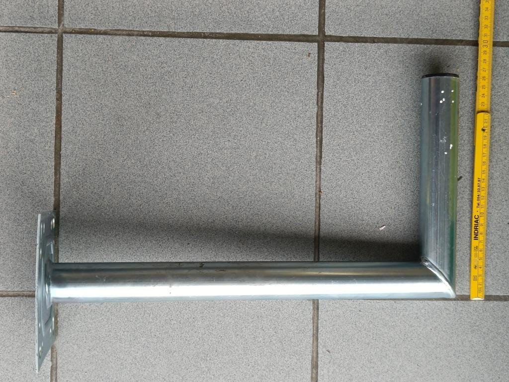 Muurbeugel L-vorm, Télécoms, Antennes & Mâts, Neuf, Mât, Enlèvement