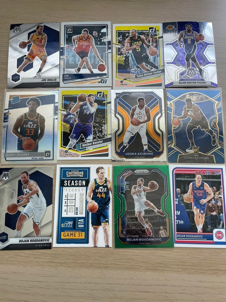 12 Utah Jazz kaarten, Ophalen of Verzenden, Nieuw, Meerdere plaatjes