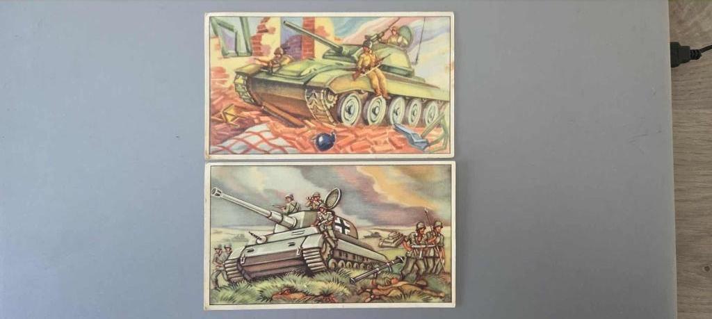 Toffee Trefin 2 kaarten nr 28 en 35, Verzamelen, Verzenden, 1940 tot 1960