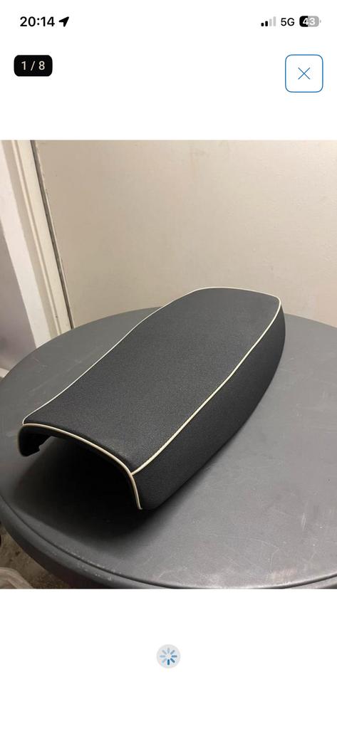 Hanway raw 50 zadel / buddyseat Nieuw!, Verzenden, Zo goed als nieuw, Kap