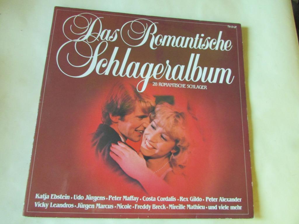 DAS ROMANTISCHE SCHLAGERALBUM, 2 LP'S, Cd's en Dvd's, Ophalen of Verzenden, Gebruikt, 12 inch