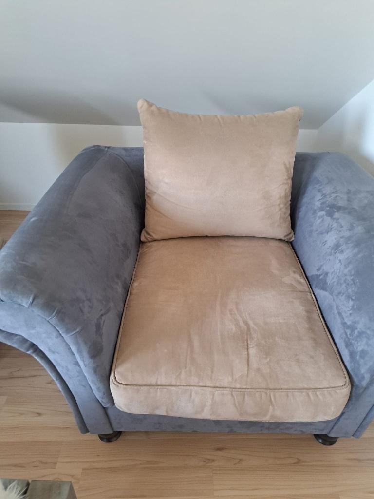 (Groot) fauteuil / lounge stoel, 75 à 100 cm, Comme neuf, Enlèvement, 75 à 100 cm