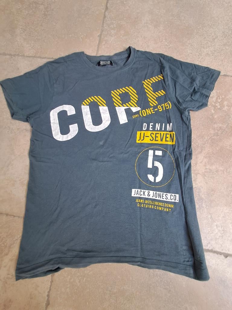 GRATIS: merk Jack & Jones : t-shirt mt 170 (zie foto's), Kinderen en Baby's, Gebruikt, Ophalen of Verzenden, Shirt of Longsleeve