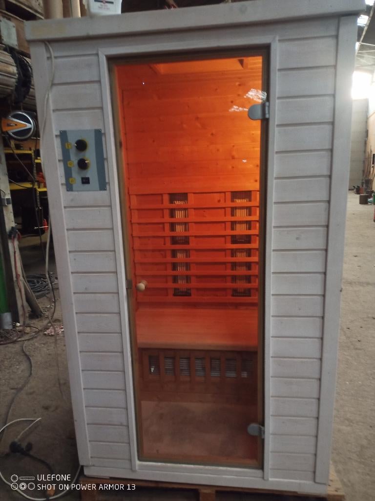 Sauna, Sport en Fitness, Sauna, Ophalen, Gebruikt, Complete sauna