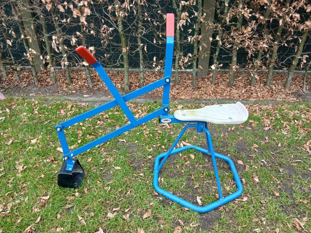 Kraan graafmachine zandbak, Ophalen