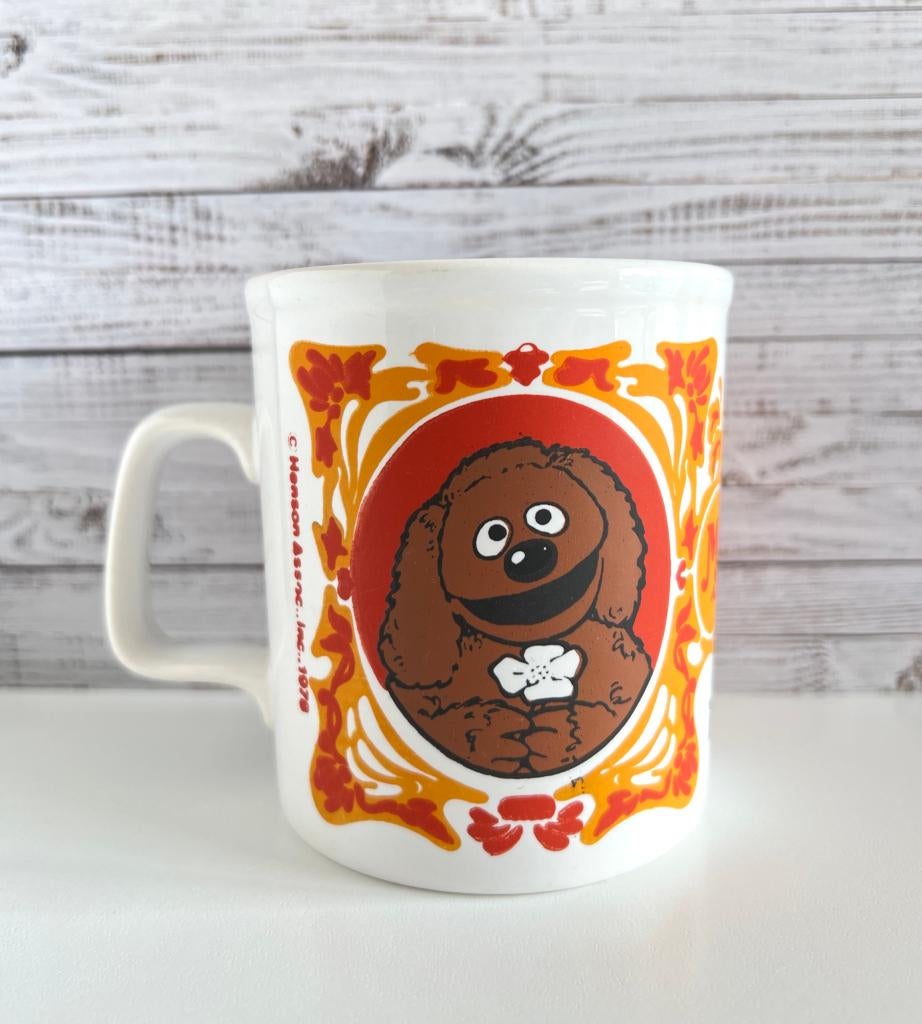 Tasse Rowlf The Muppet Show - 1978, Verzamelen, Gebruikt, Gebruiksvoorwerp, Aucun, Aucun