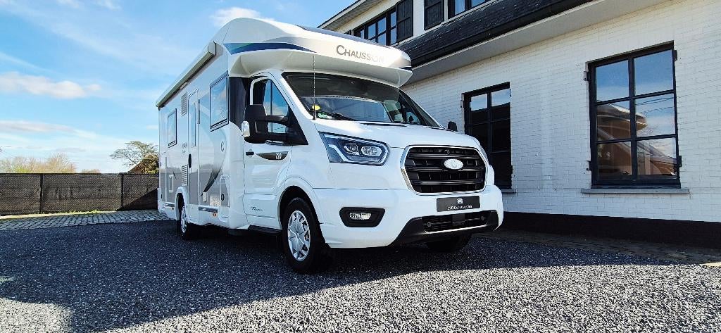 Ford Chausson 720 Titanium Premium-LED-Trekhaak-Camera-, Automaat, Ford, Vloeistofverwarming, Diesel