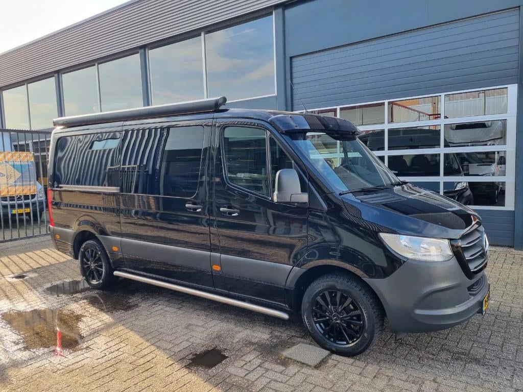 Mercedes-Benz Sprinter 314 CDI L2H1 DC 5 Zits Huif Euro 6, Auto's, Automaat, Achterwielaandrijving, Gebruikt, Euro 6