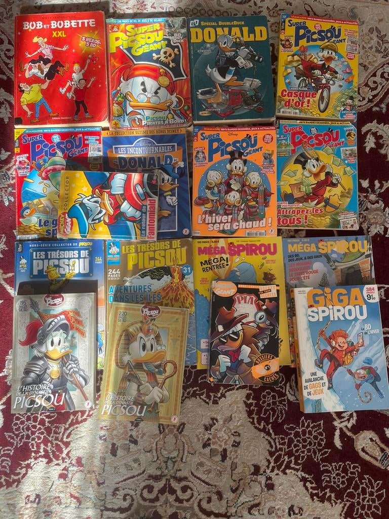 Bds picsou et spirou en vrac, Enlèvement ou Envoi, Comme neuf