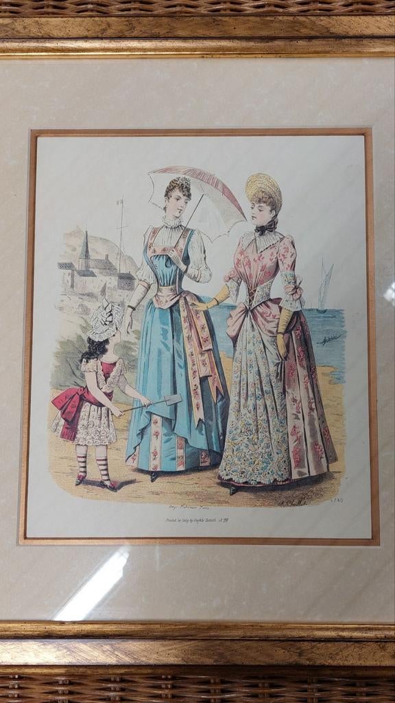 2 magnifiques cadres de Flamant, Antiquités & Art, Enlèvement