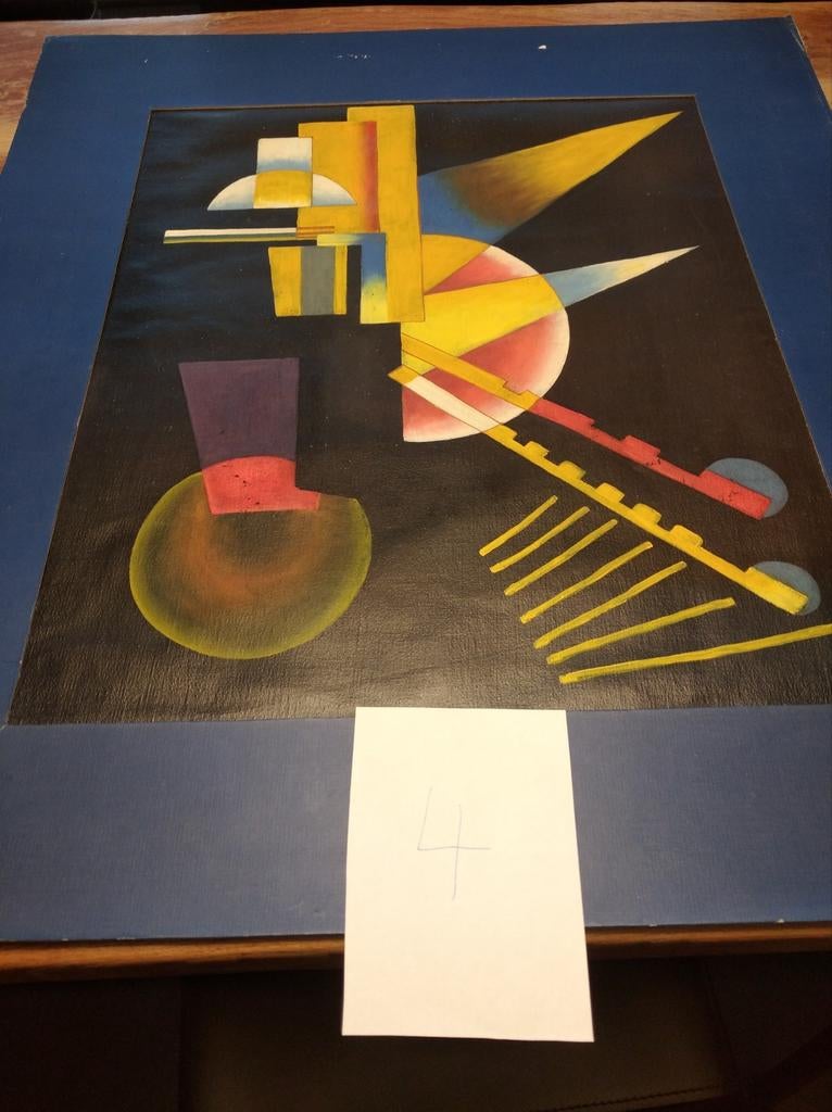 Schilderijen op doek, Enlèvement