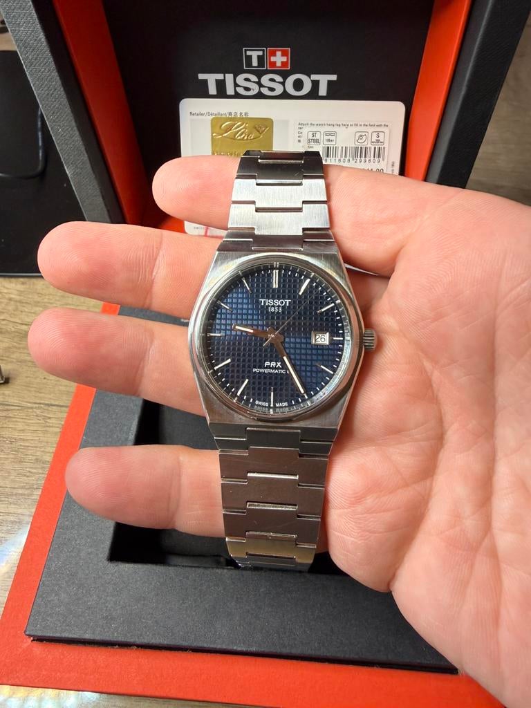 Tissot PRX Powermatic 80, Ophalen of Verzenden, Zo goed als nieuw