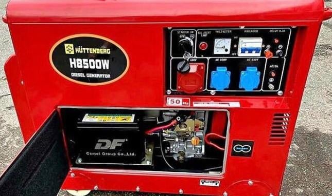 Stroomgroep/generator Diesel 8500w 10,5kva nieuw gratis bezo, Doe-het-zelf en Bouw, Dieselolie, Geluidgedempt, Nieuw, Ophalen of Verzenden