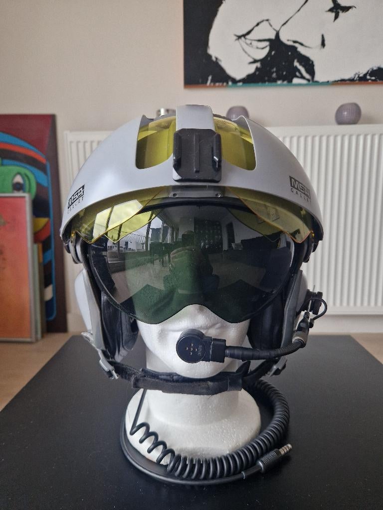 Casque d'hélicoptère MSA Gallet LH250 L-XL-XXL, Collections, Enlèvement ou Envoi, Utilisé, Autres types
