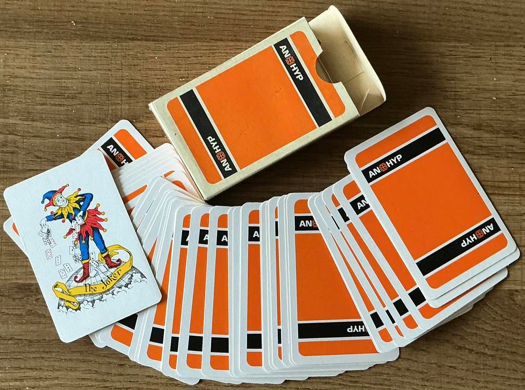 Oud kaartspel ANHYP, Verzamelen, Ophalen of Verzenden, Zo goed als nieuw, Speelkaart(en)