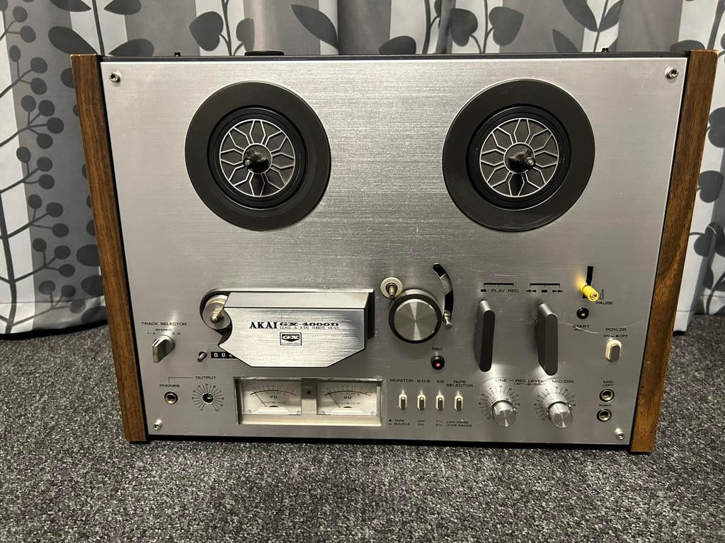 Bandrecorder akai GX4000D, Audio, Tv en Foto, Bandrecorder, Ophalen of Verzenden, Bandrecorder