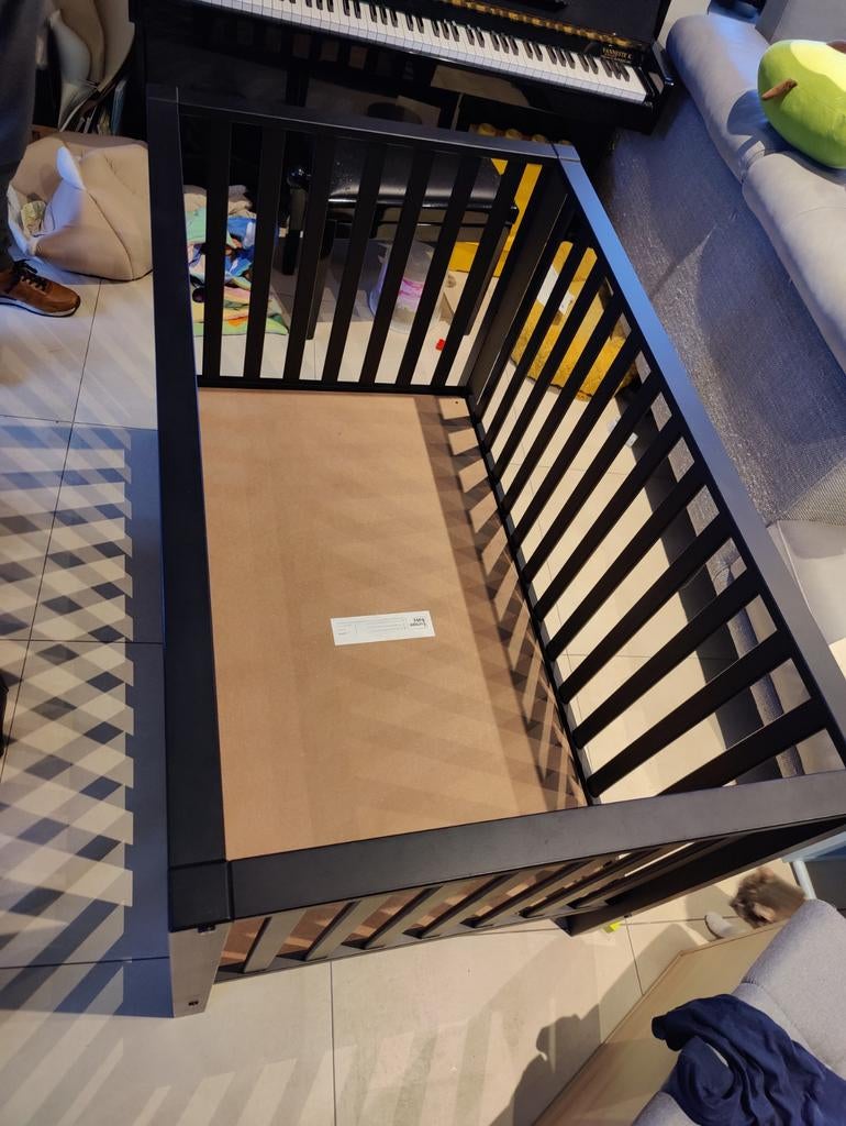 Baby Park Twins : matelas et 2 housses de parc inclus, Enfants & Bébés, Enlèvement, Comme neuf, Rectangulaire, Réglable en hauteur