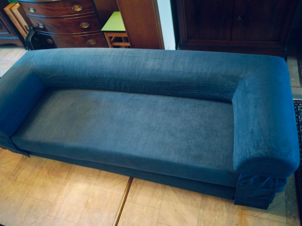 Canapé de sol bleu, Maison & Meubles, Enlèvement