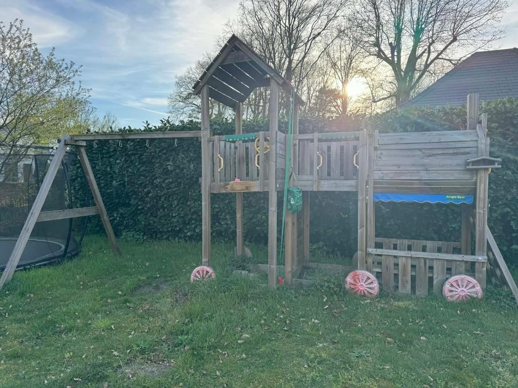 Houten Speeltuig, Kinderen en Baby's, Ophalen, Gebruikt, Schommel