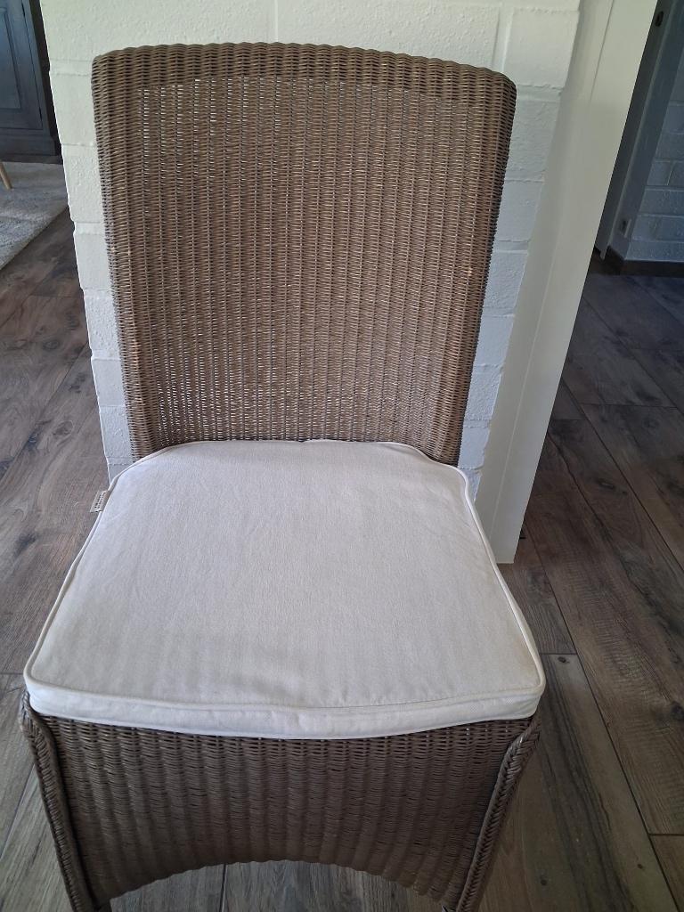 Eetstoelen, Enlèvement, Tissus, Landelijk, Brun