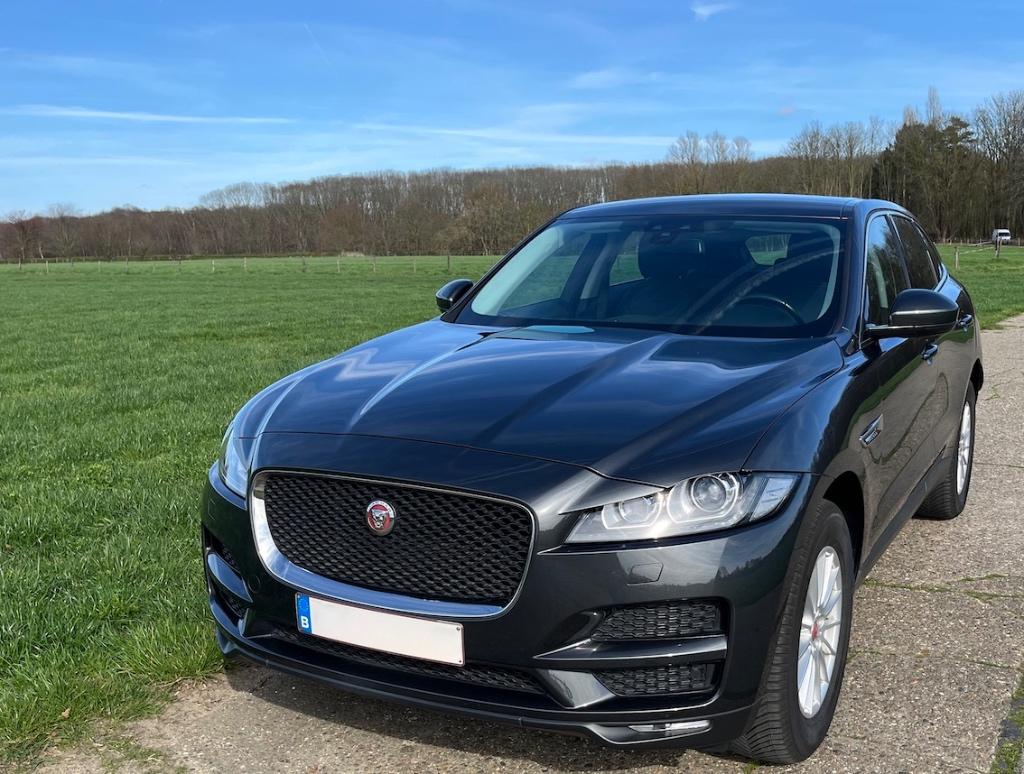 JAGUAR F-Pace Prestige 2.0D automaat AWD 4x4 180pk SUV euro6, Auto's, Jaguar, Automaat, USB, Leder, 132 kW
