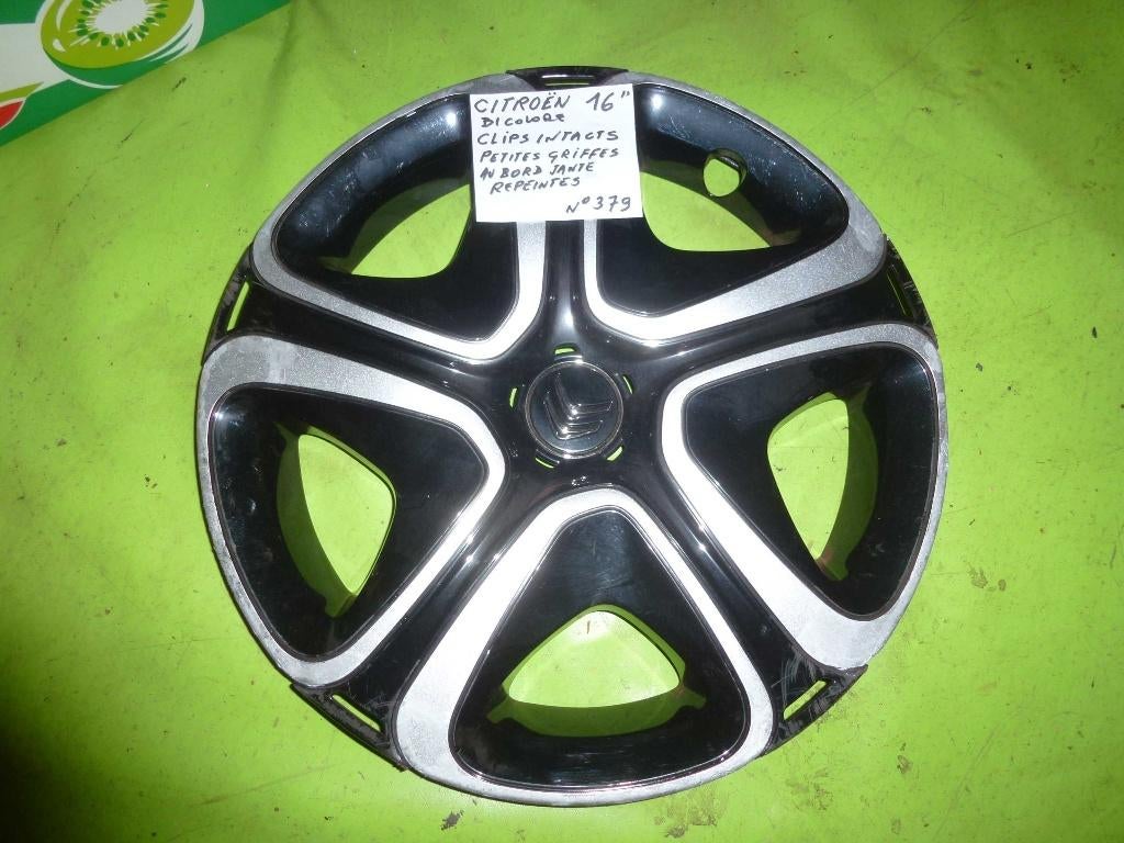 enjoliveur Citroën Bicolore 16'' (n°379 ) - 1pc, Enlèvement ou Envoi, 16 pouces, Véhicule de tourisme, Utilisé