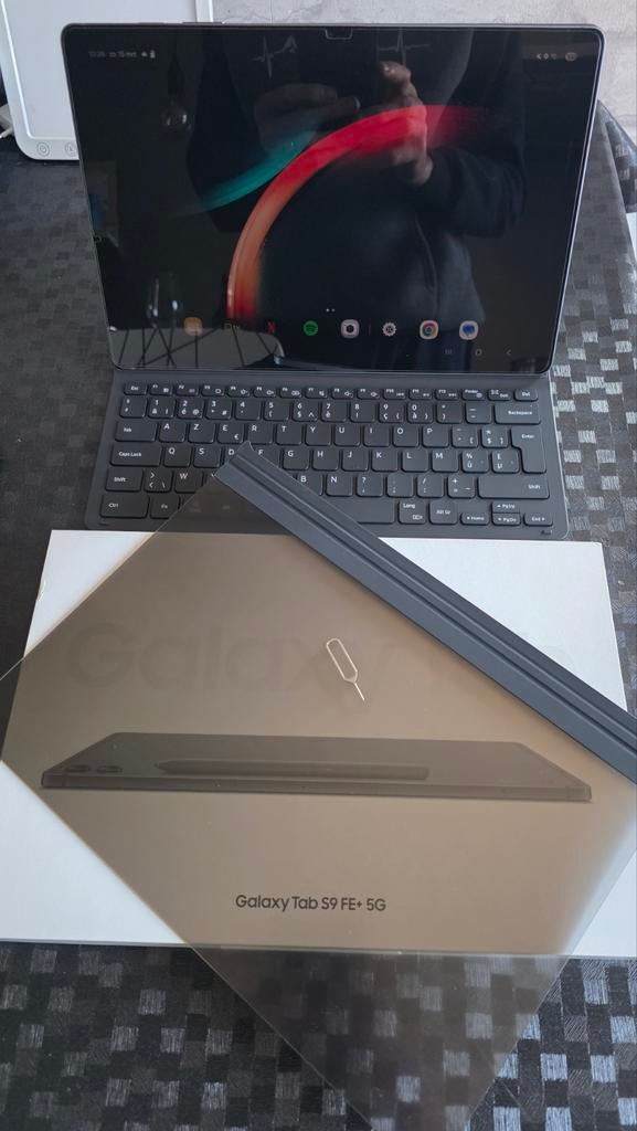 Samsung Galaxy Tab S9 FE+ Met 5G Android 16 Nieuwstaat!!, Computers en Software, Android Tablets, Ophalen, 12 inch, Zo goed als nieuw