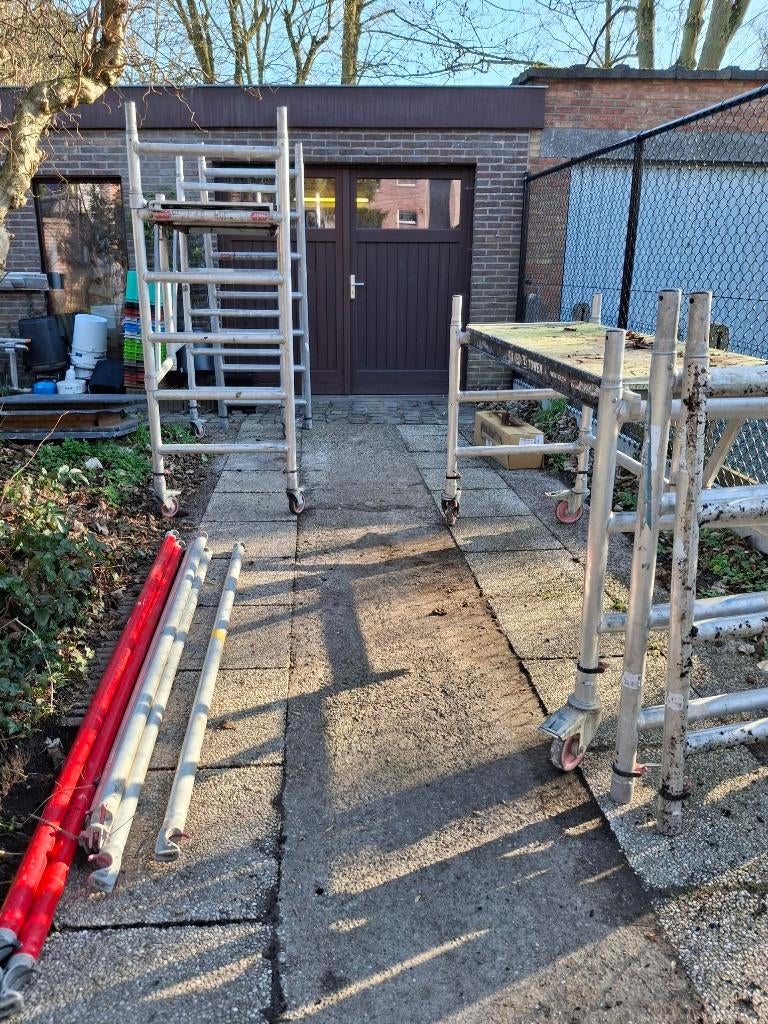 Vouwstelling Altrex, Doe-het-zelf en Bouw, Ophalen, Gebruikt, Rolsteiger of Kamersteiger, 2 tot 5 meter