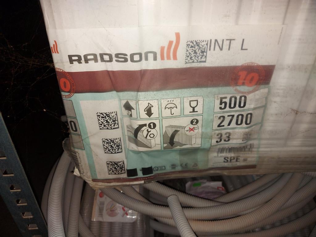 radiator Radson integra 33/500/2700, Bricolage & Construction, Chauffage & Radiateurs, Enlèvement, 150 cm ou plus, Radiateur, 30 à 80 cm