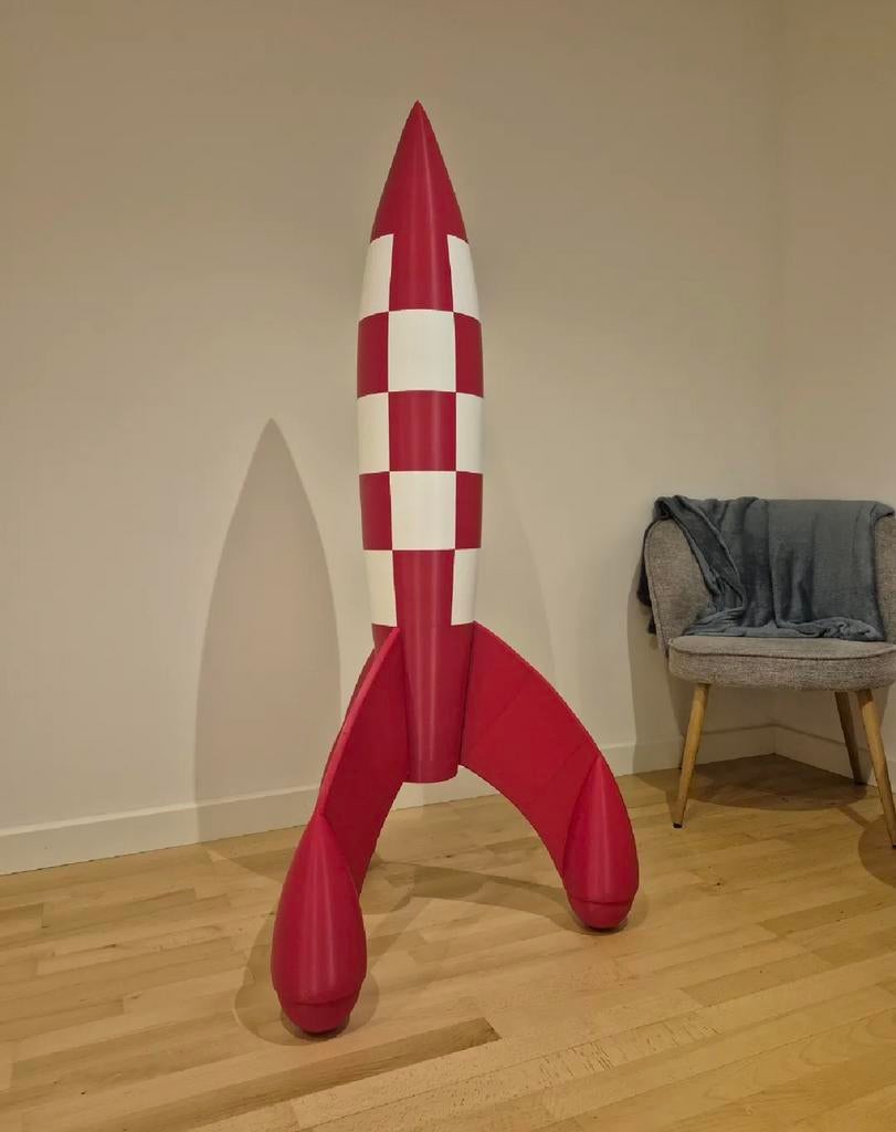 Kuifje raket, Ophalen, Nieuw, Plastic