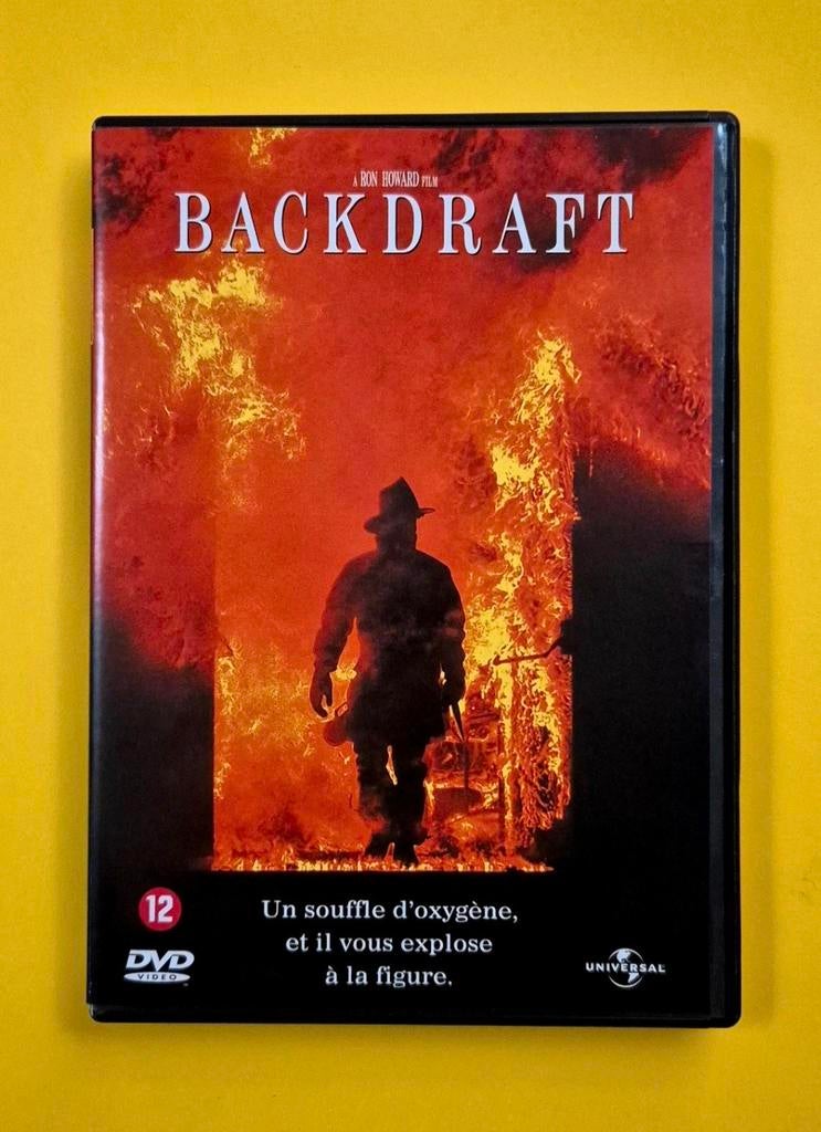 DVD 📀 Backdraft - Kurt Russell / Robert DeNiro  1991 V2, Vanaf 12 jaar, Ophalen of Verzenden, Zo goed als nieuw, Detective en Krimi
