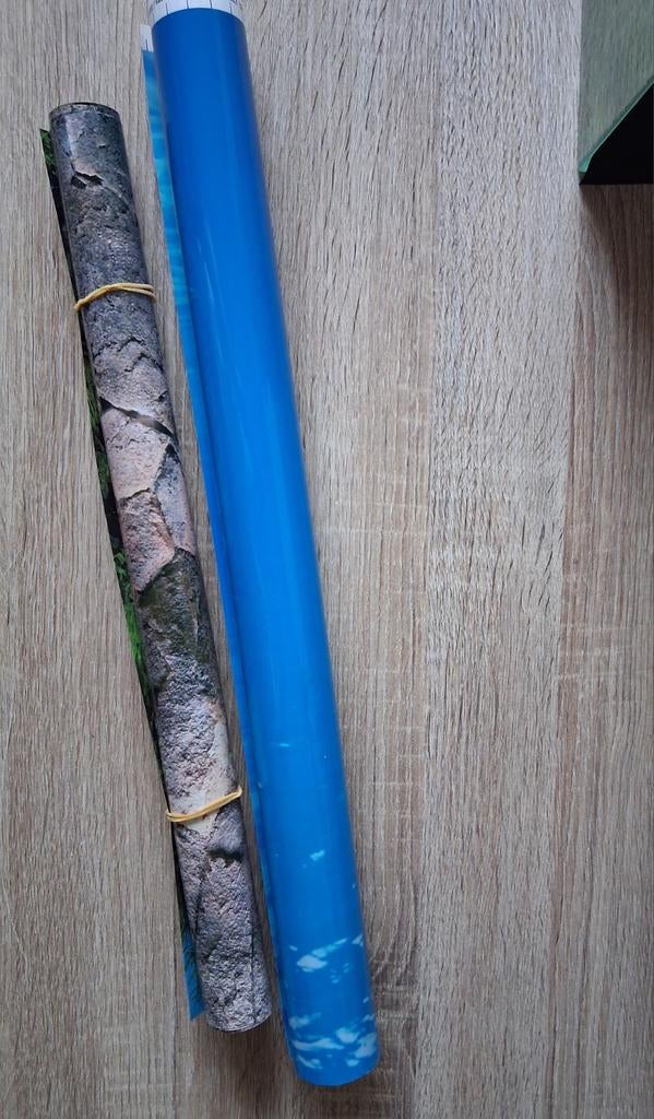 Achterwanden aquarium, Ophalen