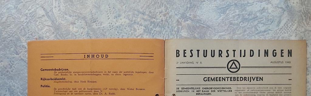 VNV Brans Volk Staat Krant Bezetting Gouw ZB Brigade NSJV, Verzamelen, Verzenden, 1940 tot 1960, Tijdschrift