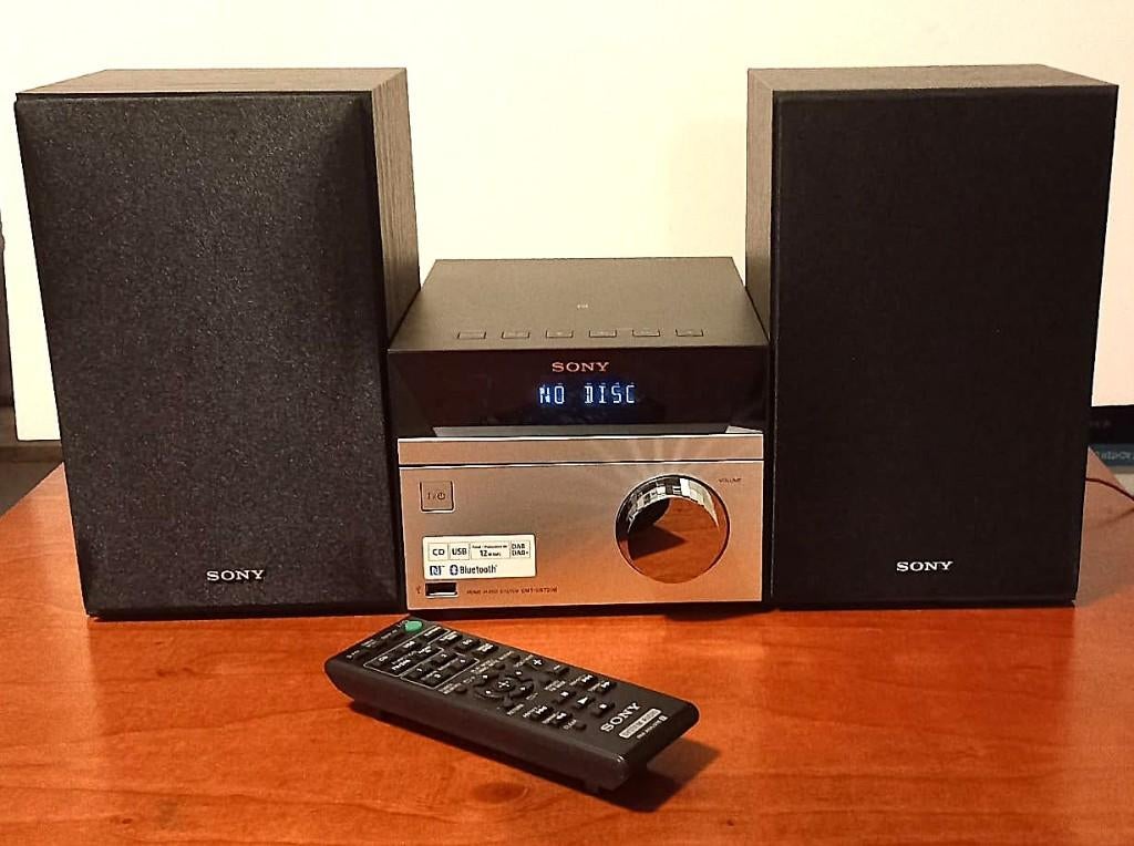 Sony CMT-SBT20B HIFISYSTEEM MET BLUETOOTH EN DAB-RADIO, Enlèvement ou Envoi, Comme neuf, Sony