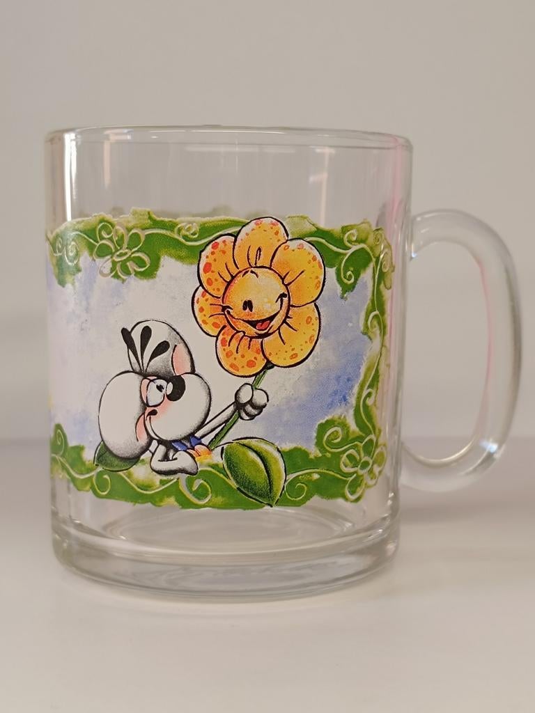 Diddl glazen mok, Ophalen of Verzenden