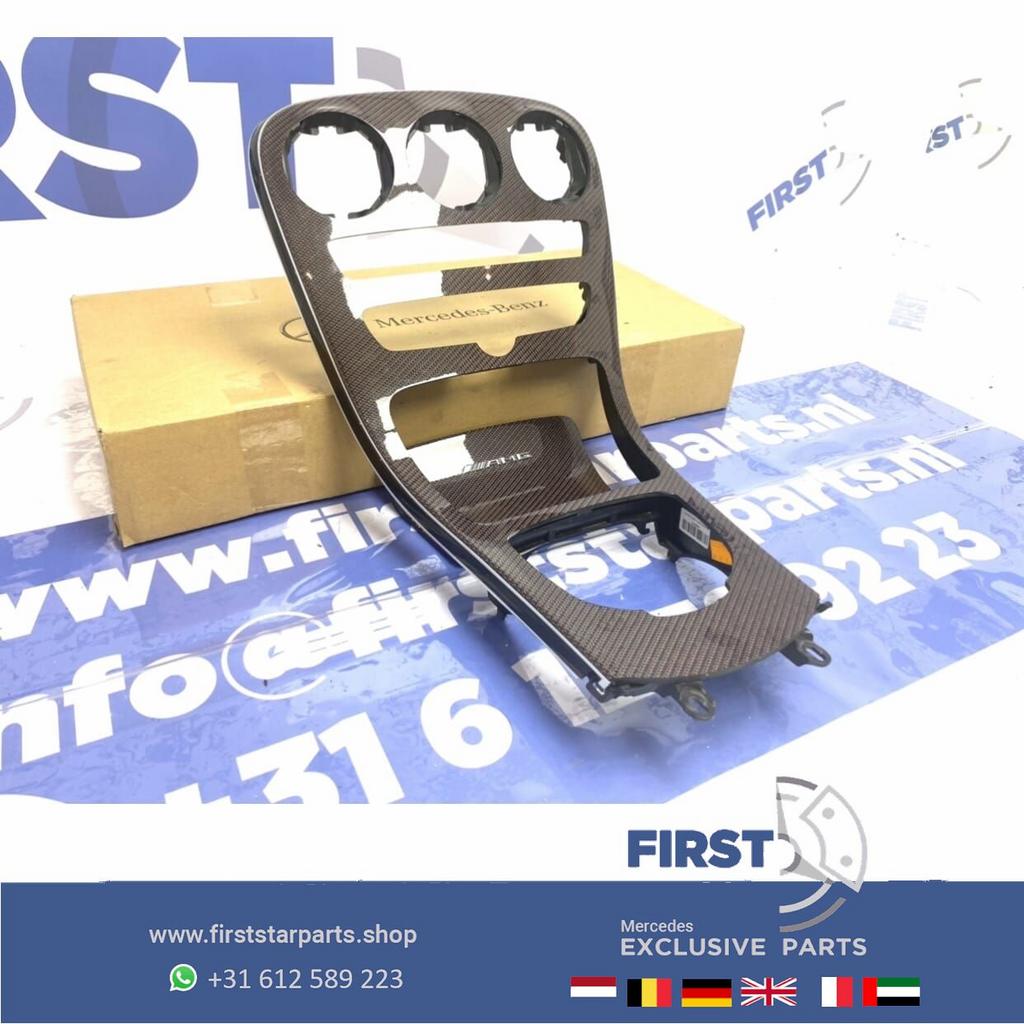 W205 C205 C63 AMG Edition 1 CARBON MIDDENCONSOLE origineel M, Gebruikt, -, Ophalen of Verzenden, -