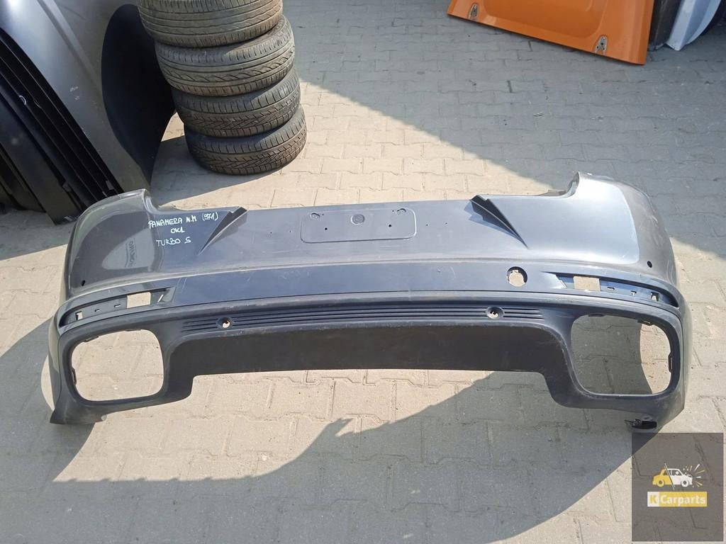 Porsche Panamera 971 Turbo S Achterbumper, Auto-onderdelen, Carrosserie, Bumper, Porsche, Gebruikt