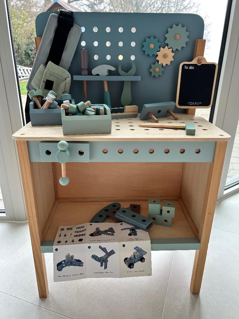 Little Dutch werkbank, Ophalen, Gebruikt