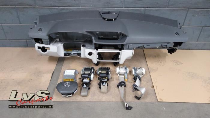 Airbag set + dashboard van een Mercedes E-Klasse, Auto-onderdelen, Overige Auto-onderdelen, Mercedes-Benz, Gebruikt, 3 maanden garantie