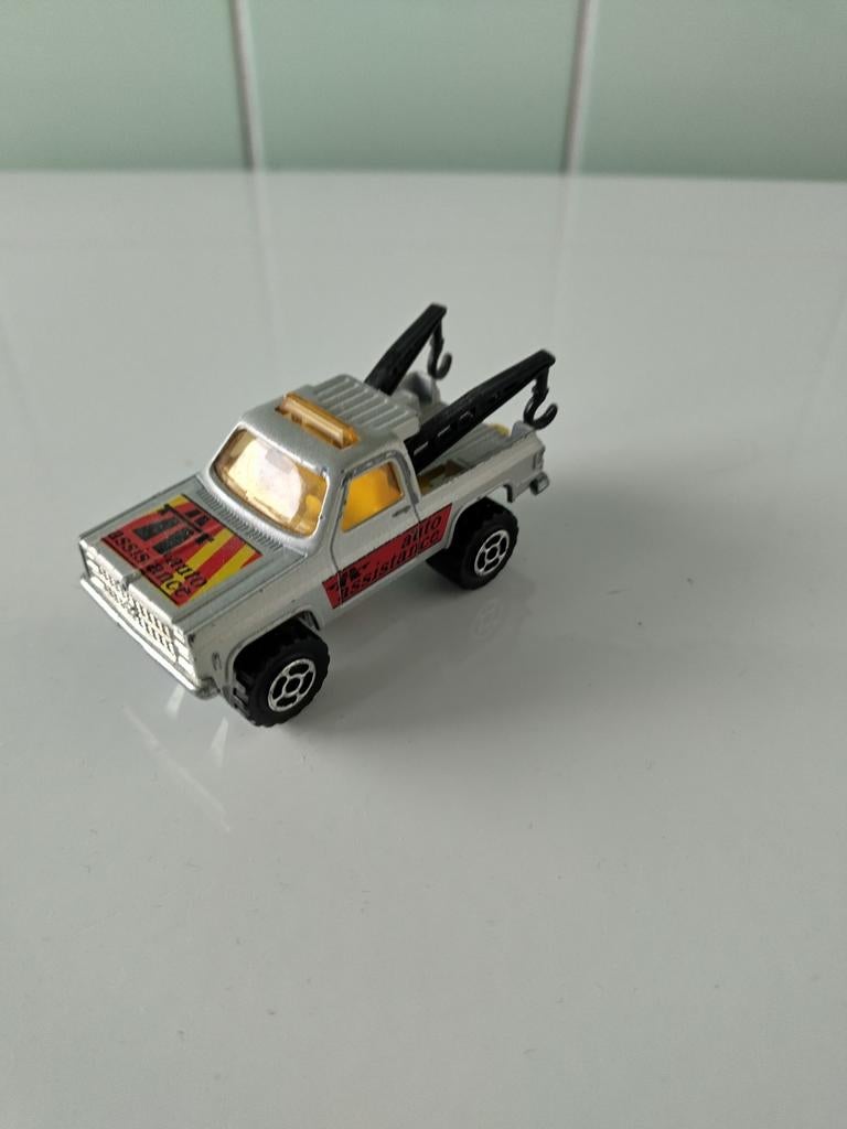 Vintage Majorette Chevy Blazer AFHALING LEES BESCHRIJVING, Ophalen, Zo goed als nieuw, Auto, Majorette
