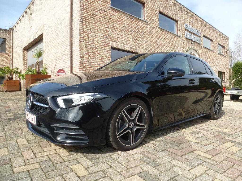 Mercedes  A 180 D    2022, Testrit aan huis, 4 cilinders, Alcantara, Zwart