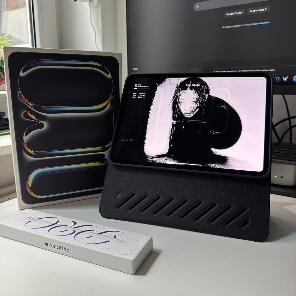 Ipad pro 11” M4 (2025) 256GB, Informatique & Logiciels, Apple iPad Tablettes, Enlèvement, Comme neuf