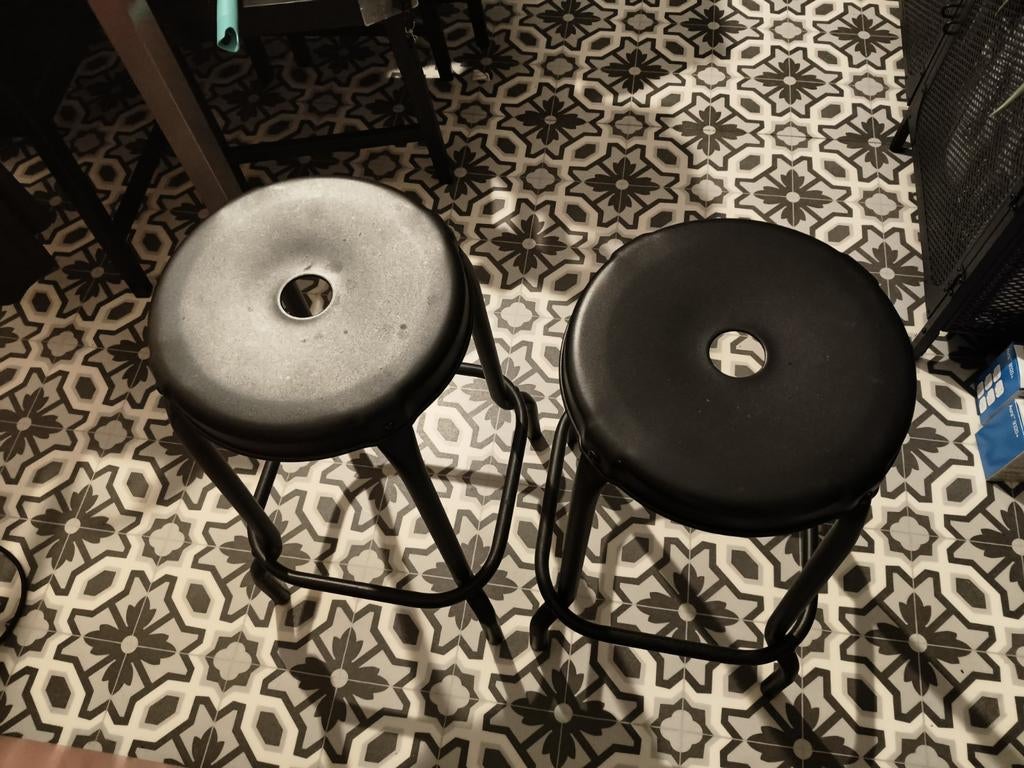 Raskog Ikea barkrukken zwart, Maison & Meubles, Enlèvement, Neuf