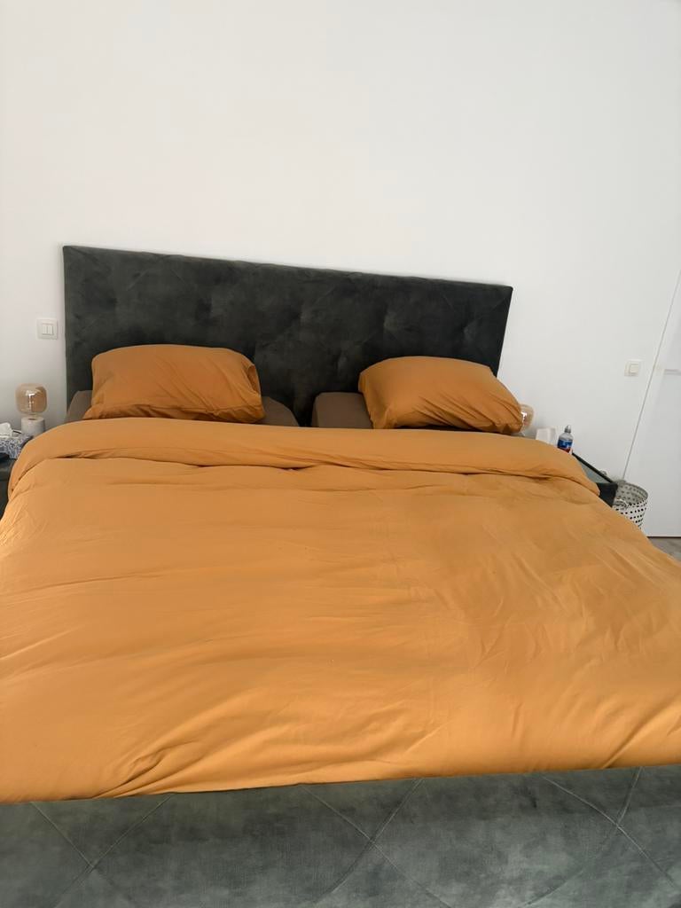 Electrische boxspring, Autres couleurs, Comme neuf, Enlèvement, 180 cm