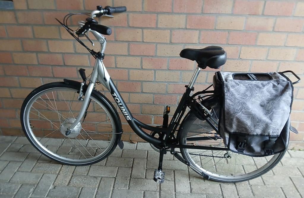 Elektrische damesfiets Tounis Maat 50, Gebruikt, 47 tot 50 cm, Versnellingen, Ophalen