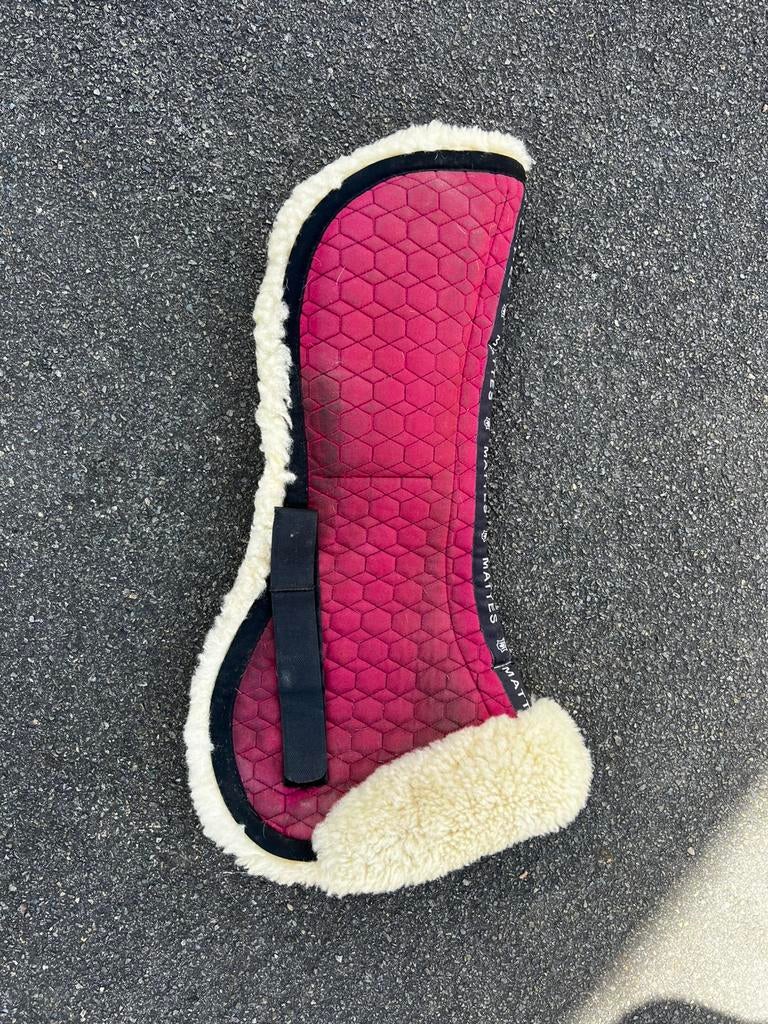 Mattes zadelonderlegger M, Full (L), Laine, Dos libre, Pad de selle