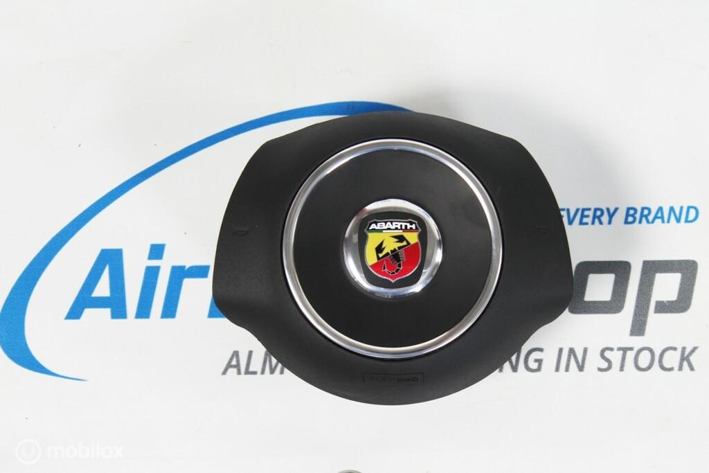 Airbag set - Dashboard zwart Abarth stuur Fiat 500 2007-...