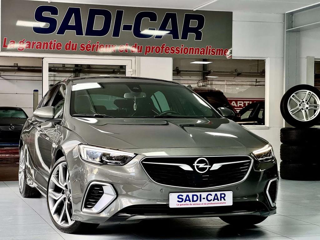 Opel Insignia GSI - 2.0 CDTI Bi-Turbo 210cv 4x4 Grand Sport, Autos, Opel, Cuir, Argent ou Gris, Achat, Entreprise